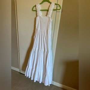 White Midi Abercrombie & Fitch